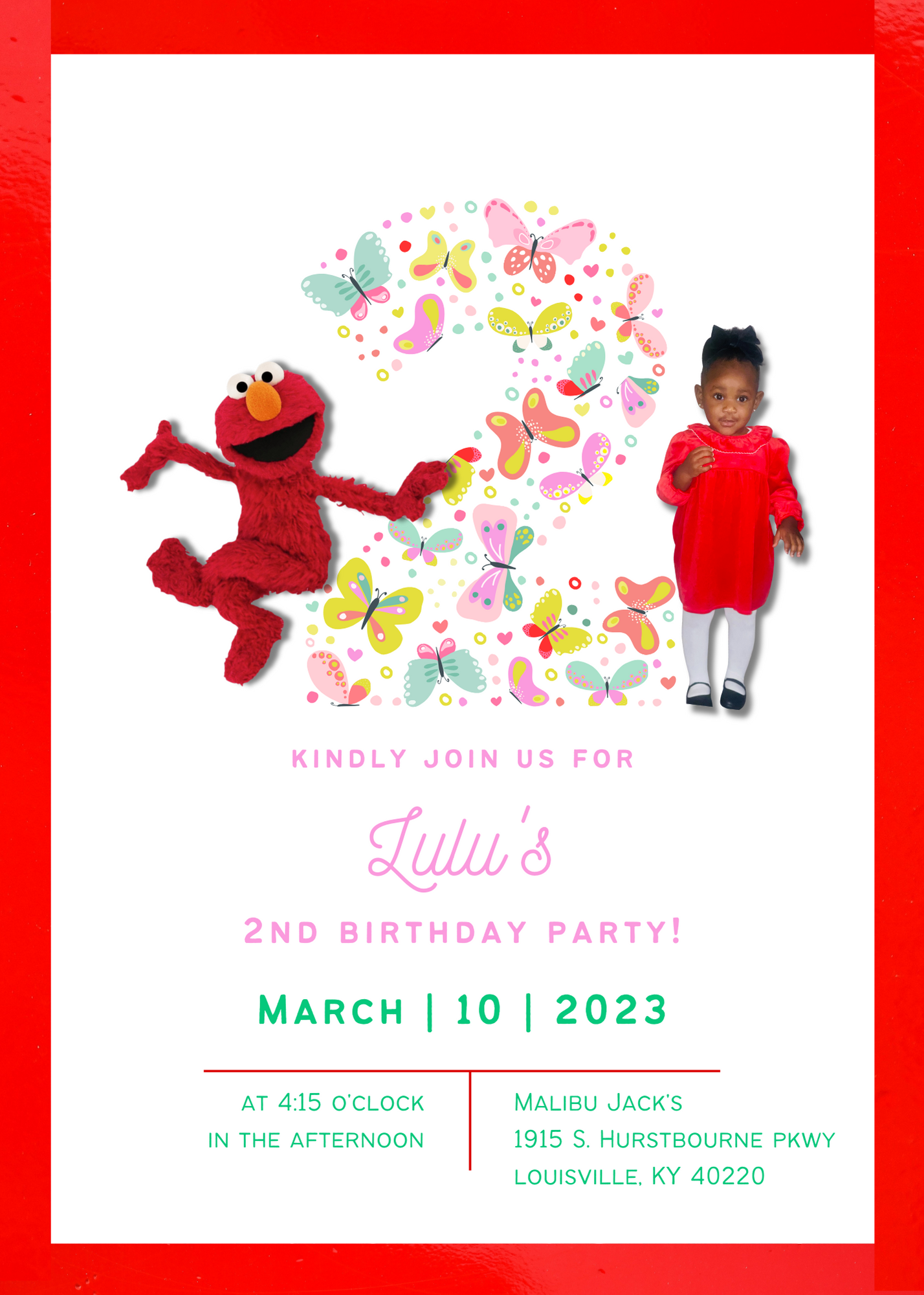 Custom Birthday Party Invitation