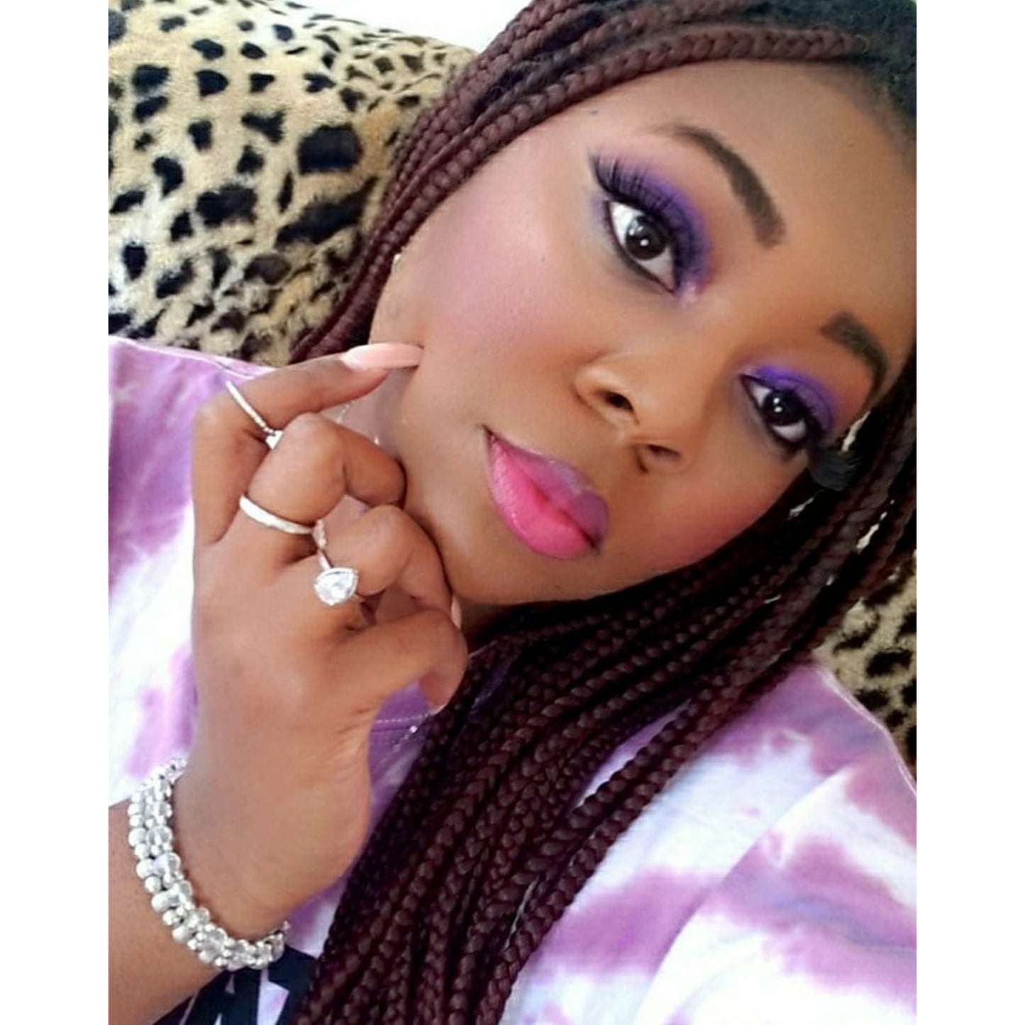 Glamorous Makeup Application