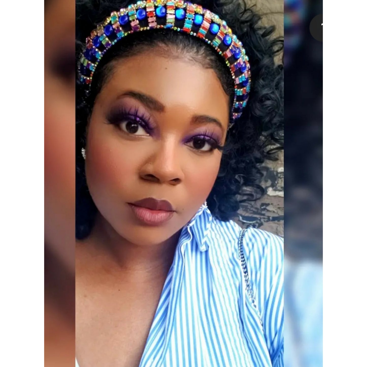 Glamorous Makeup Application