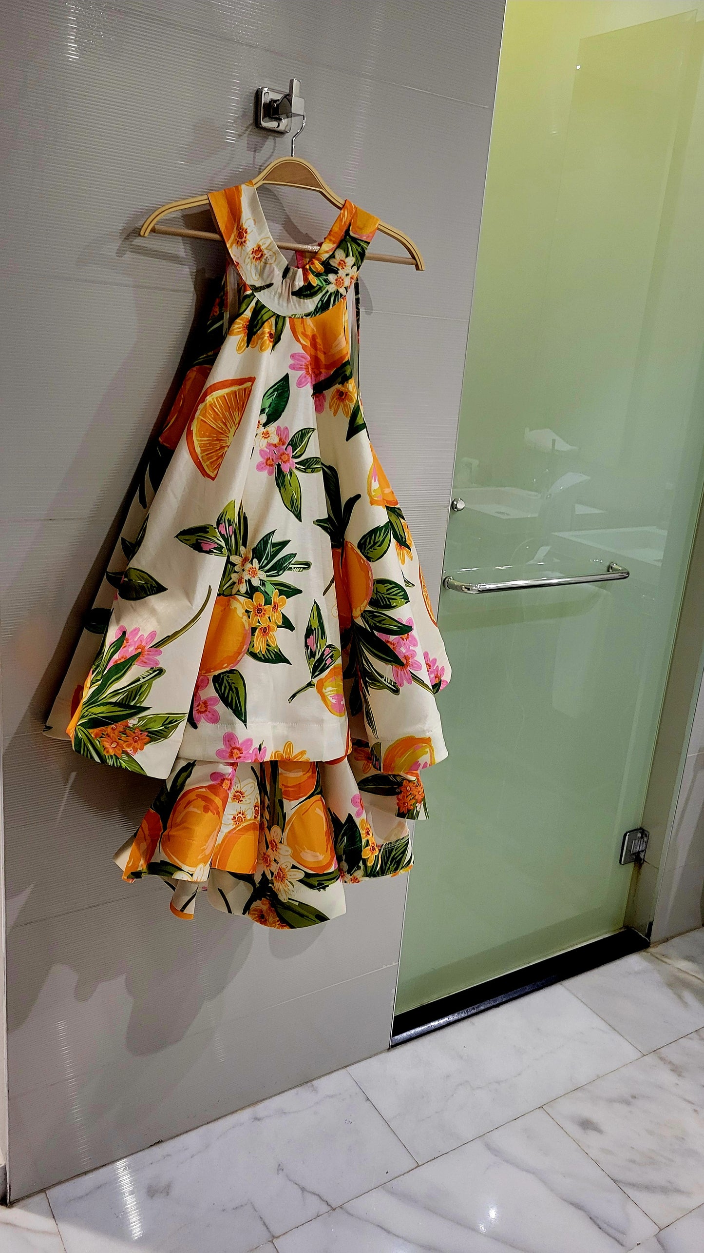 Floral Print Midi Dress